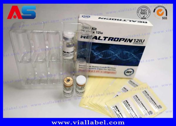 Somatropina Hcg Packaging Paper Injection Vial Box With Label FOR BODYBUILDING