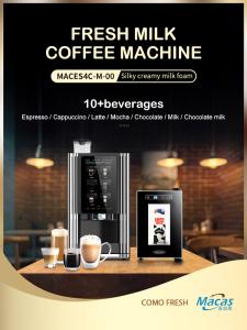 Wholesale Automatic Fresh Milk Coffee Vending Machine With Card Payment from china suppliers