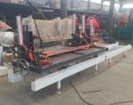TT1500 Twin Blade Sawmill Sliding Saw Table For Hardwood Logs Cutting