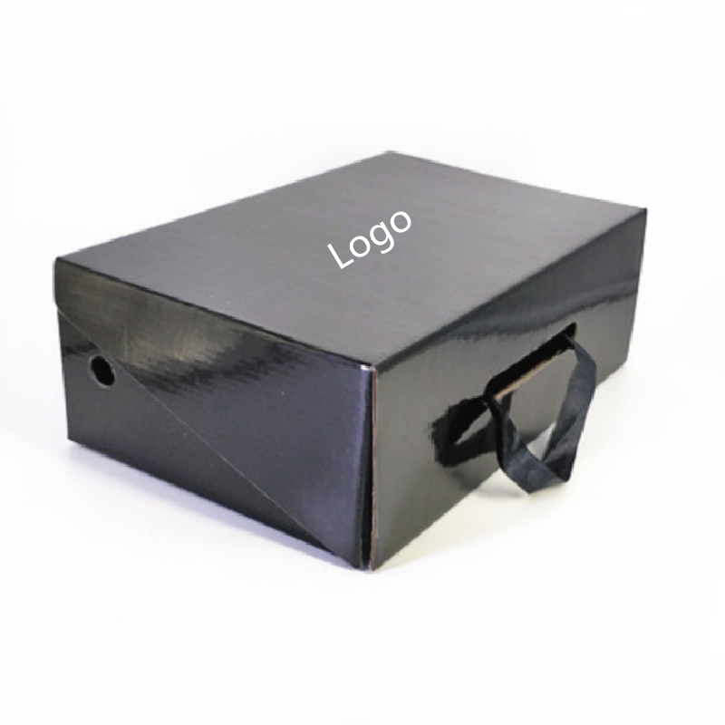 Custom Varnishing Corrugated Kraft Easy Fold Mailers Recycled Paperboard