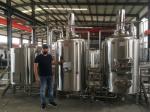 1000 Liter Brewery Fresh Beer Brewing Equipment For Microbrewery Hotel Bar