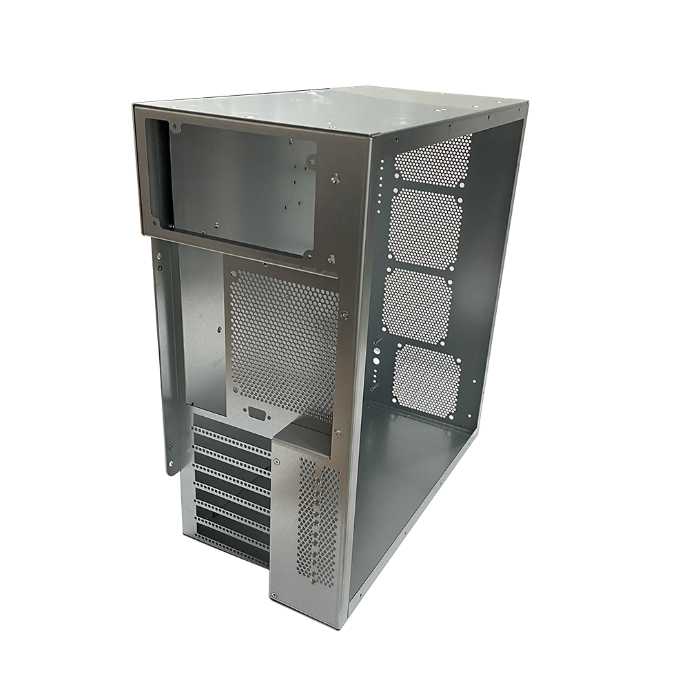 Black Case Sheet Metal Chassis Shell Custom High Quality Gaming All OEM Sheet Metal Fabrication Services Customized Size