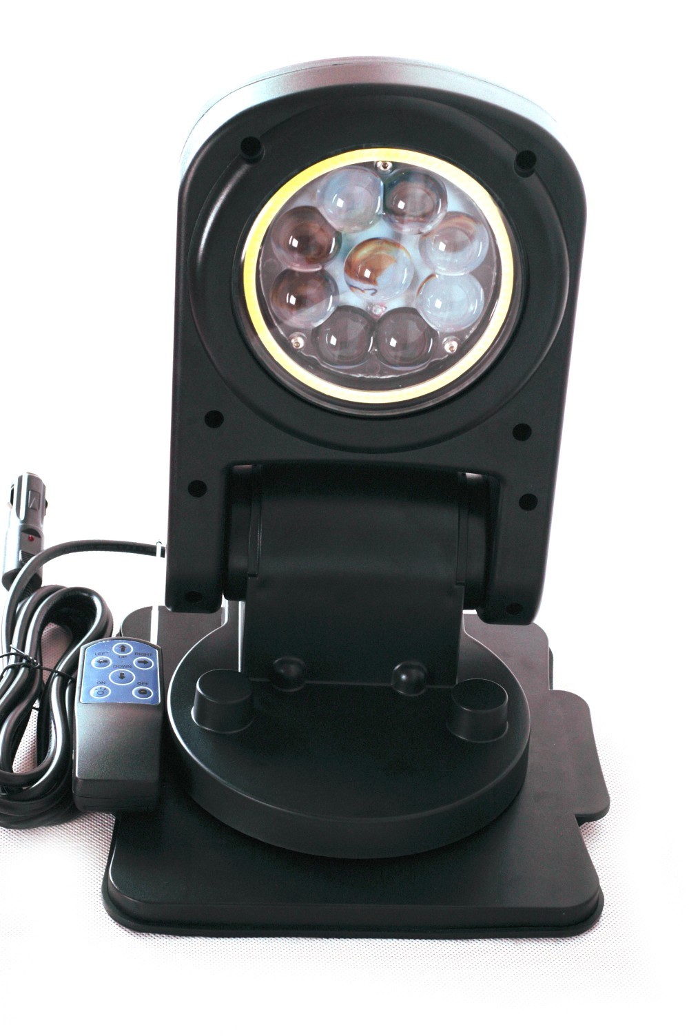 1Pair 12V 45W 3600lm Foldable LED Search Work Light With Remote Control