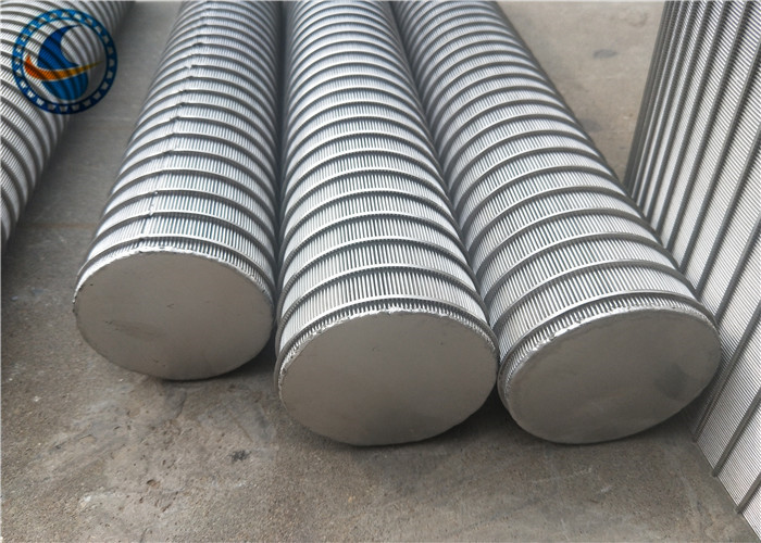 Stainless Steel 316L Rotary Screen Drum Wire Strainer Basket 520 Mm Diameter