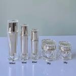 Acrylic Airless Jar Bottle 30G 50G 30ML 50ML 100ML For Cosmetic Lotion With