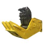 Yellow NM400 Excavator Hydraulic Stone Pulverizer