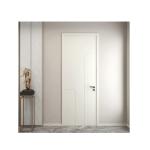 Soundproof Modern Entrance Doors Solid Exterior Main Pivot Wood