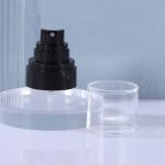 24 Teeth Black Spray Head Cosmetic Makeup Spray Pump Head Plastic Toner Spray