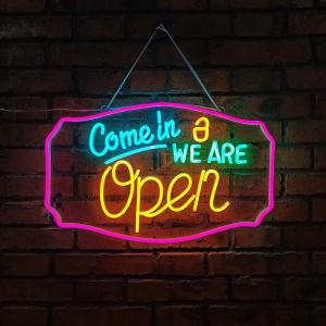 Wholesale 240V Advertising Led Neon Open Sign Bar Open Sign Neon 40c from china suppliers