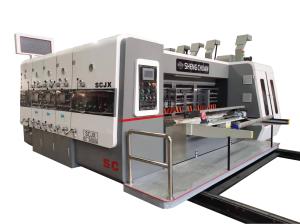 Wholesale 3 Colors Slotting Die Cutting Corrugated Carton Flexo Printing Machine For Carton Box Making from china suppliers
