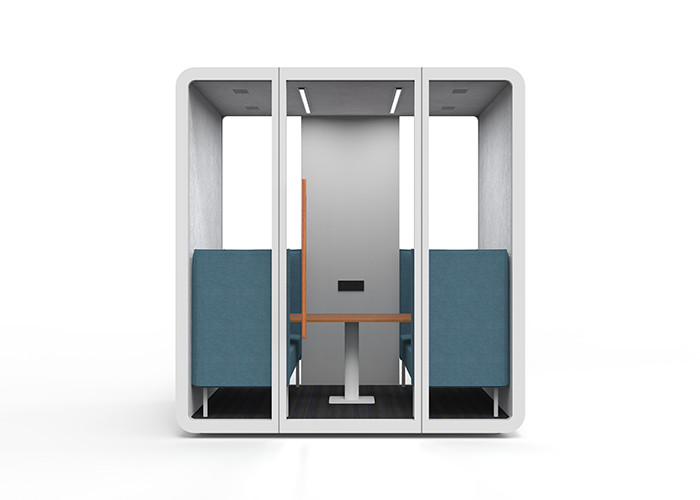 Large Size Meeting Room Pods Soundproof Booth For 2 - 4 Person