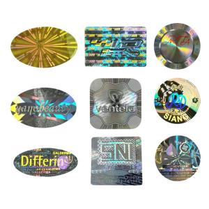 Wholesale Self Adhesive Hologram Sticker Security Label Customized Glossy Lamination from china suppliers
