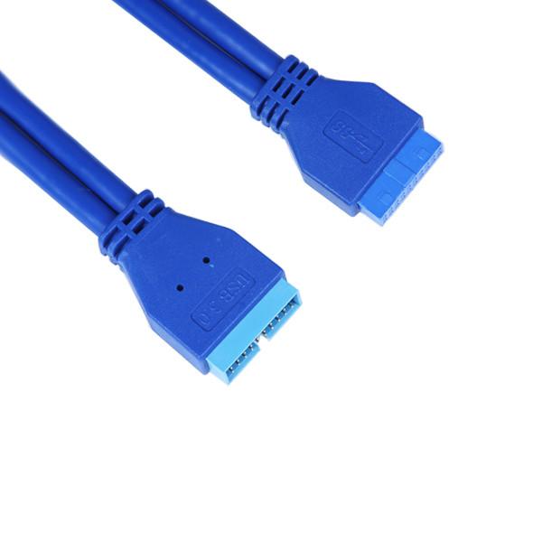 USB3.0 main board 20pin male to female cable USB3.0 20pin Motherboard Extension