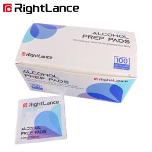 Wholesale 70% Isopropyl 4.3in 5.9in Alcohol Prep Swabs Cleaning Pads from china suppliers