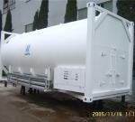 Working Pressure 0.78Mpa Carbon Steel Cryogenic Storage Tank ZCF-3000/8