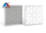 Fireproof Perforated Metal Ceiling Panels , Dustproof Aluminum Tile Ceiling