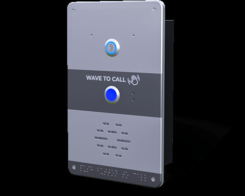 Flush Mounted Ip Door Intercom Support Gesture Activation And PoE
