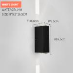 4W 14w Outdoor Waterproof LED Wall Lights 4x12x6mm 8x5.5x16.5mm