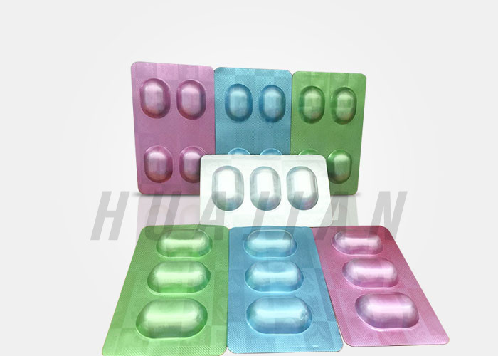 Anti Counterfeiting Alu Pvc Blister For Tablets Capsules Bubble