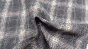 Wholesale 100% Cotton Yarn Dyed Casual Shirt  Washed Plaid Fabric 120g 150 Cm from china suppliers