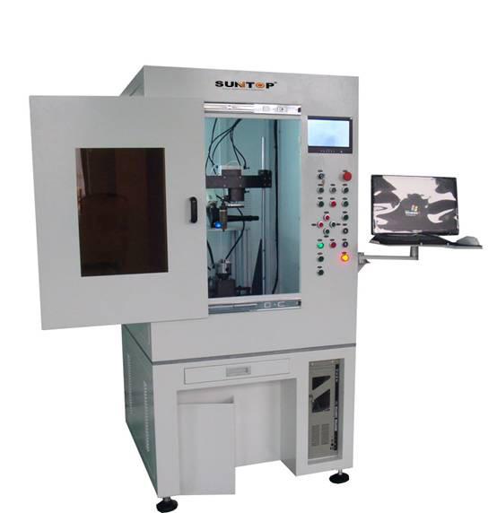 300W Pressure Gauge Fiber Laser Welding Machine with 5 Axis 4 Linkage Welding