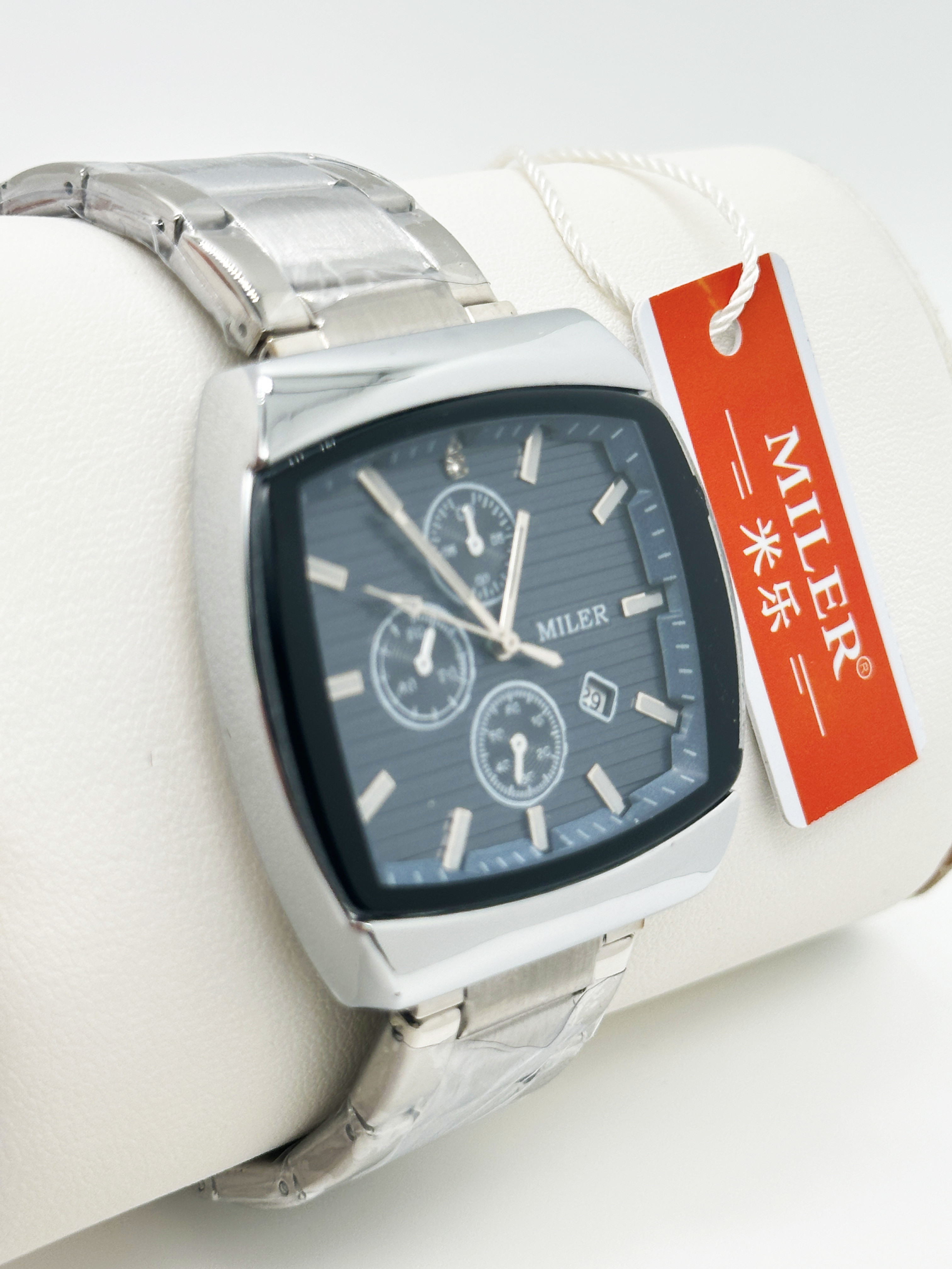 Custom Logo Quartz Waterproof Fashion Watch for Men Date Stainless Steel Watches Wrist Watch