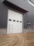 Iso9001 Warehouse Sectional Overhead Door Vertical Lift Commercial Industrial