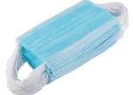 Earloop 3 Ply Disposable Face Mask , Disposable Medical Face Mask Lint Free