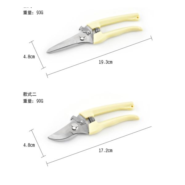 Good Packing Cheap Price Stainless Steel Blade Flower, Vegetable Cutting Scissor Pruner For Sales