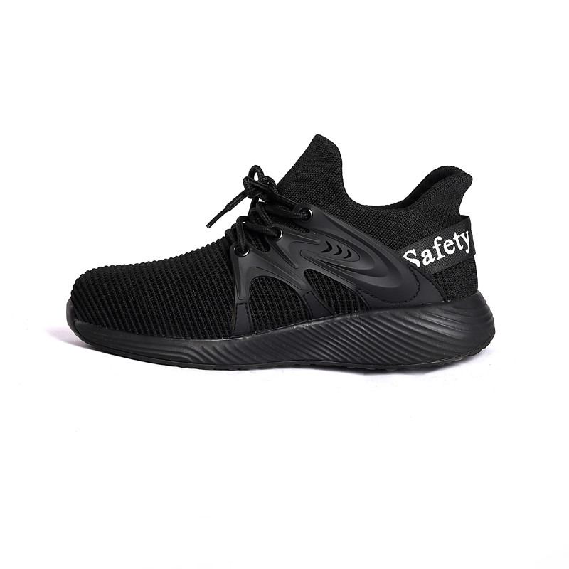 Customized Labor Insurance Shoes Lightweight Breathable Deodorant Work Shoes Summer Men'S Casual Sports Safety Shoes