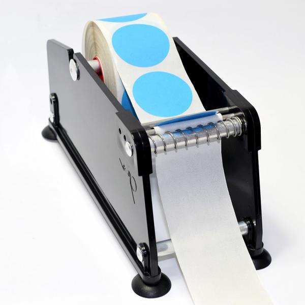 NEW Manual table top label dispenser 2" label sticker roll manual dispenser with black