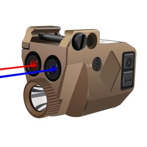 Wholesale Red / Blue Shotgun Laser Sight 500 Lumens Laser Light Combo IIIA Class from china suppliers