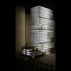 Wholesale Dachanwan Project Scale Architectural Site Model Skyscrapercity CBD building from china suppliers