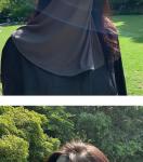 THE INTERNET CELEBRITY EXPLOSION COVERS THE WHOLE FACE TO PREVENT ULTRAVIOLET