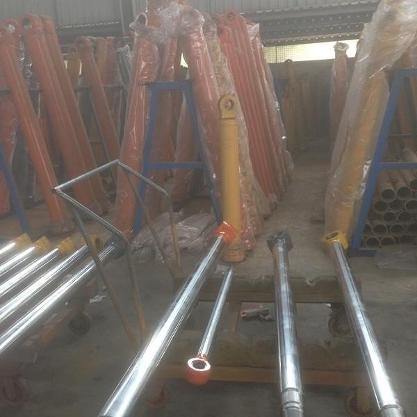 DH55 arm hydraulic cylinder rod Doosan excavator parts single acting customize