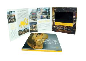 Wholesale Rechargeable lcd video greeting card , 7 inch / 10 inch lcd brochures from china suppliers