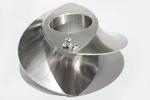 G-25 Tolerance Grade 9H Twin Screw Extruder Spare Parts Screw Kneading Block in
