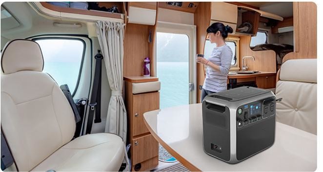 2264.4Wh Capacity Camping Portable Power With 2000W AC Output