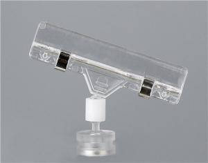 Wholesale Magnetic Base Advertising POP Display Clip with 30mm Clip , Transparent from china suppliers