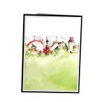 A5 Artpaper Audio Birthday Cards 3D Greeting Cards With LED Light