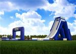 Adult Size Inflatable Giant Slide Wet Dry Colorful Stable Structure Low