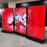 Indoor Floor Standing Digital Signage Monitor LED Video Wall For Advertising