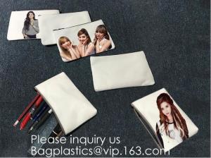 Wholesale Canvas Pencil Bag Factory Student Creative Canvas Stationery Bag Korean Version Girls'Large Capacity Multilayer Pencil B from china suppliers