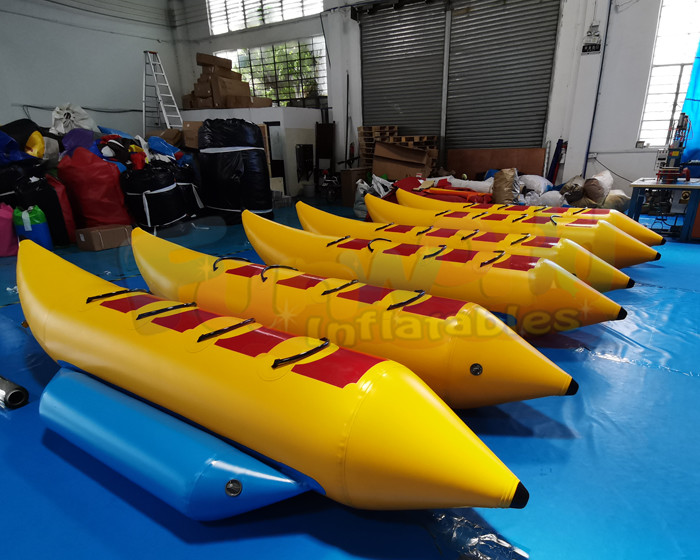 Long Rowing Inflatable Banana Boat Water Sport Equipment