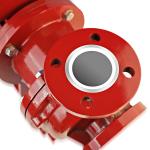 FEP Lined Magnetic Drive Centrifugal Pump For Nitric Acid