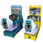 Coin Operate Electronic Child Ride Racing Game Machine with Voltage 110V/220V