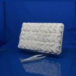 White disposable airline hot and cold towel