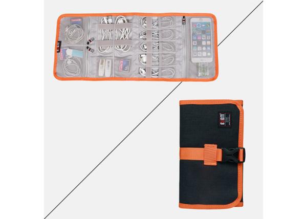 Hard Drive Cables Organizer Bag USB Flash Drives Travel Folding Bag Digital