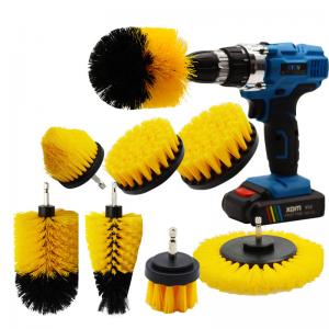China Drill Cleaning Brush Set For Washing Car Wheel Cleaning Bathroom Surfaces on sale