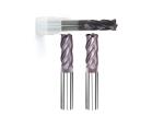 3mm 4mm Carbide End Mill Cutter / High Performance End Mills For Steel